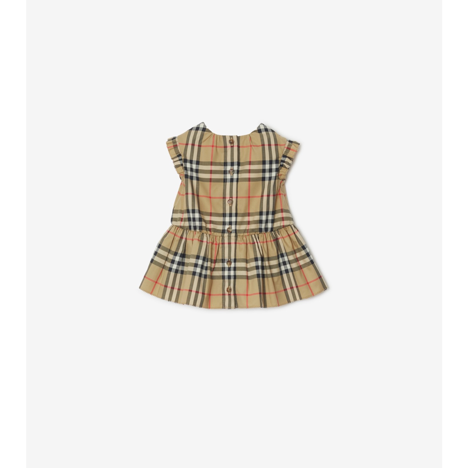 Vestido com calcinha em Check