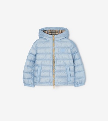 希少淡い水色BURBERRY ブルーレーベル ノバチェック フルジップ