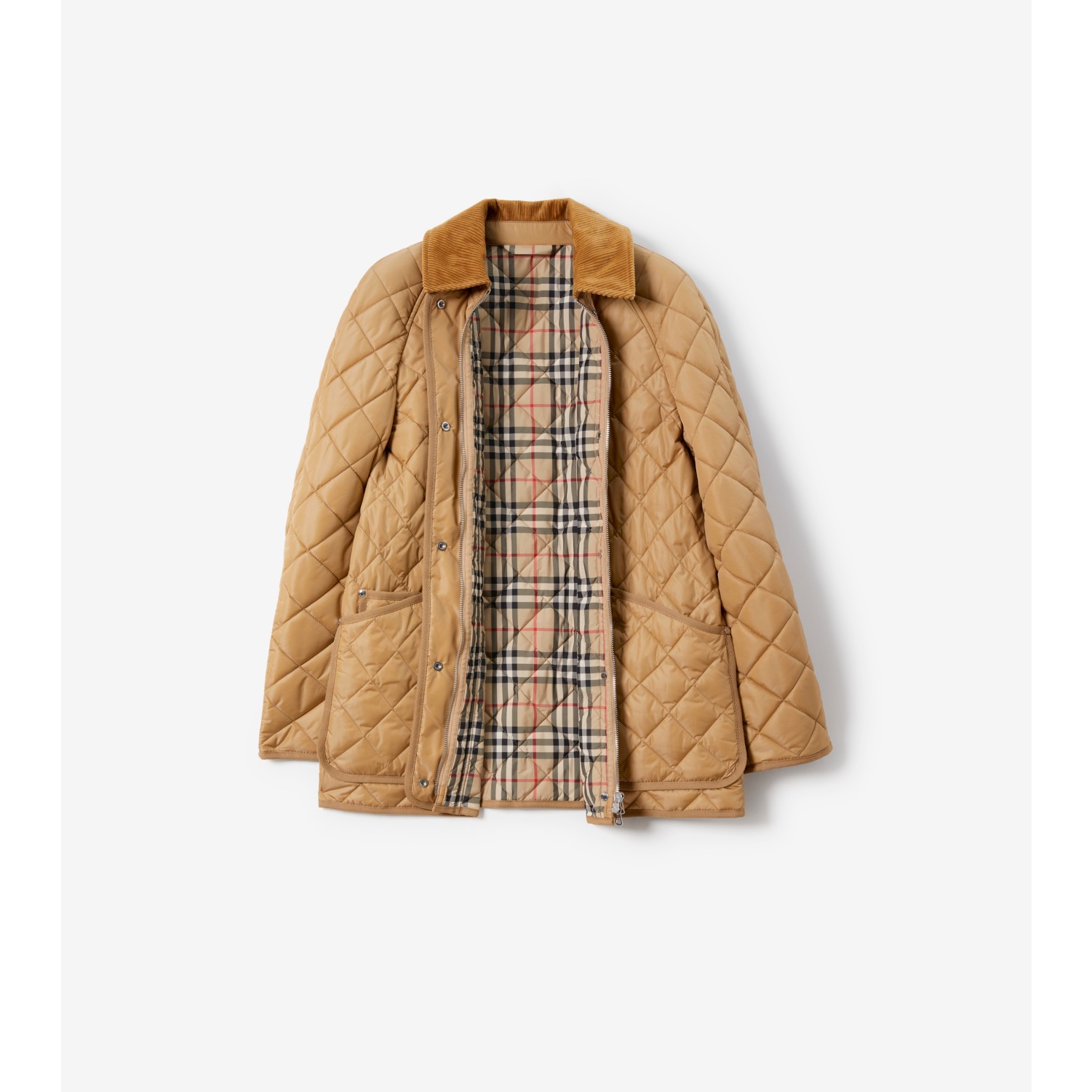 Burberry franwell diamond quilted jacket on sale