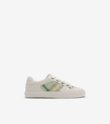 Burberry sneakers kids green online