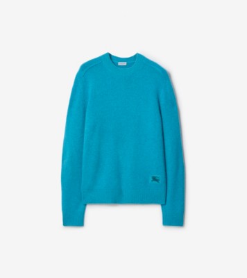 カシミアセーター (アトムブルー) - メンズ, ピュアカシミア