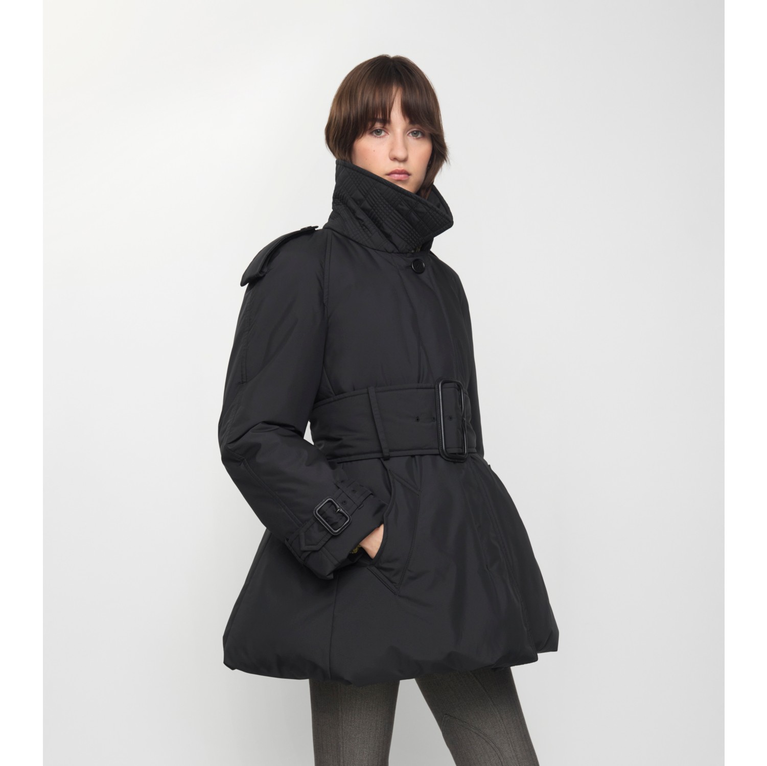 Belted Berryhill Padded Car Coat