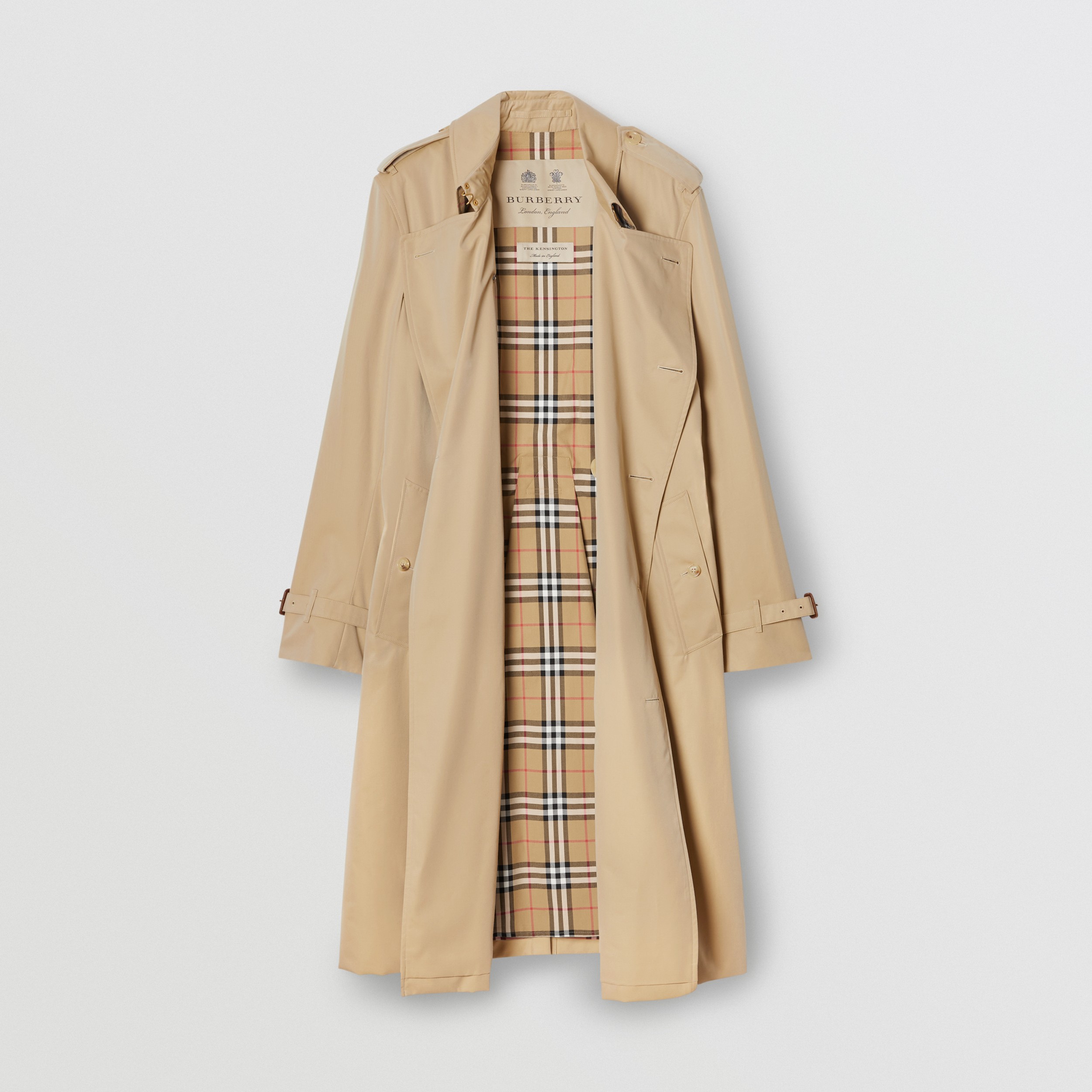 Trench coat Heritage Kensington largo (Miel) - Hombre | Burberry® oficial - 4