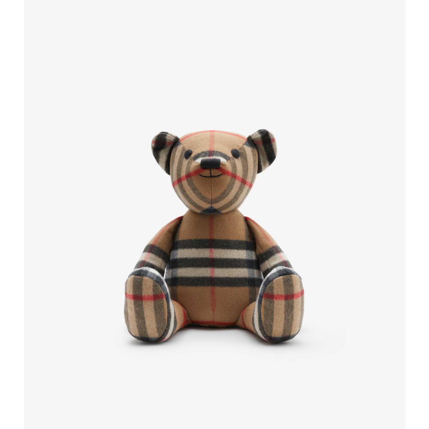 Check Thomas Bear in Dark sand | Burberry® Official