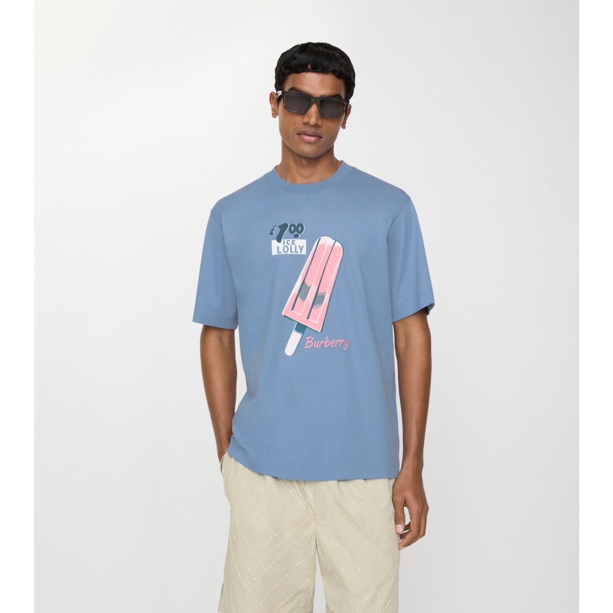  Printed Ice Lolly Cotton T-shirt