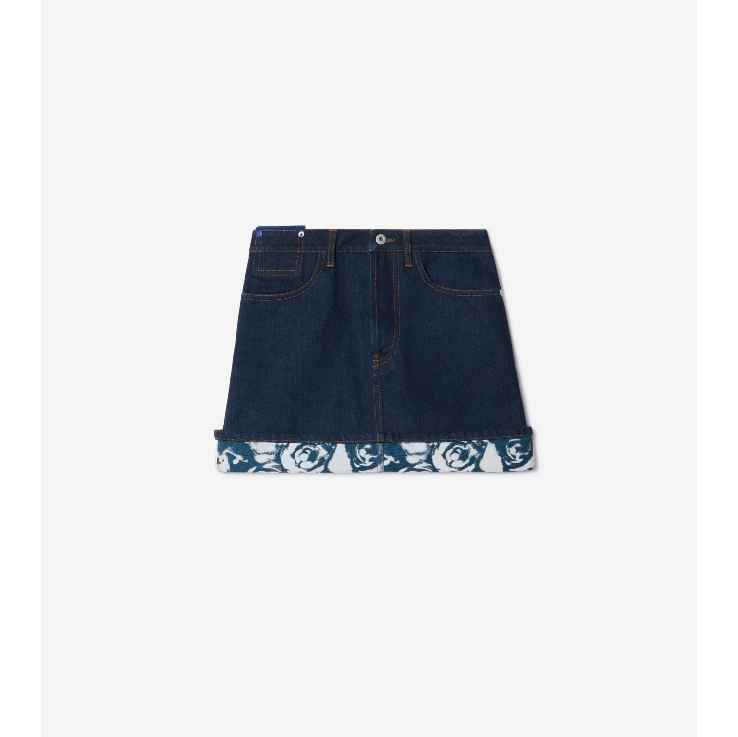 Cotton shop jean skirt