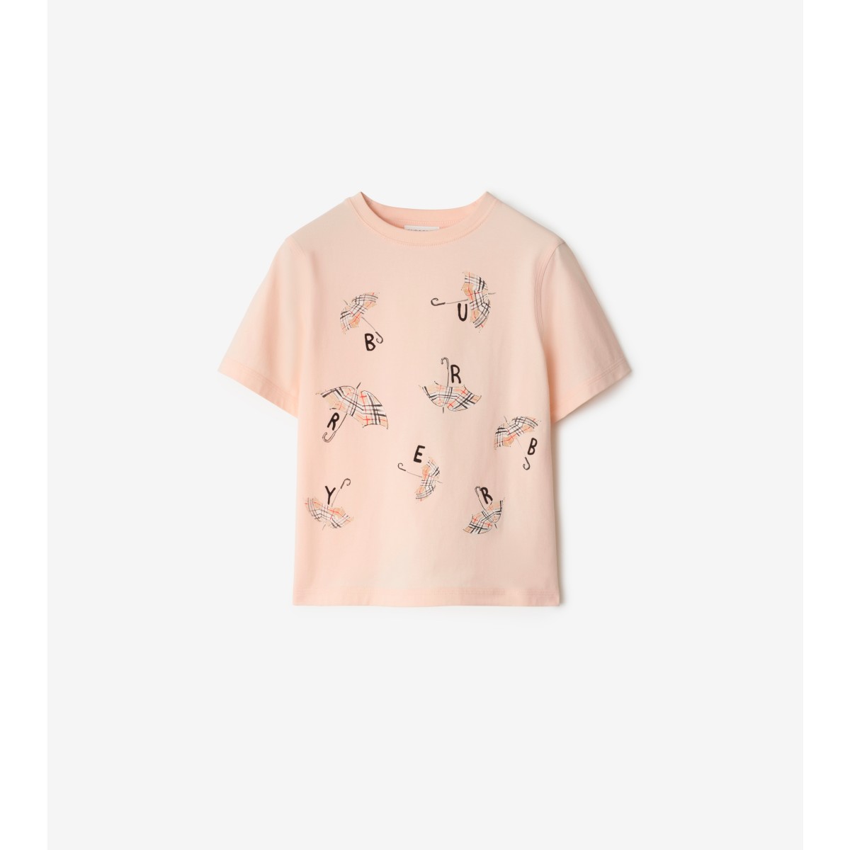  Check Umbrella Logo T-shirt