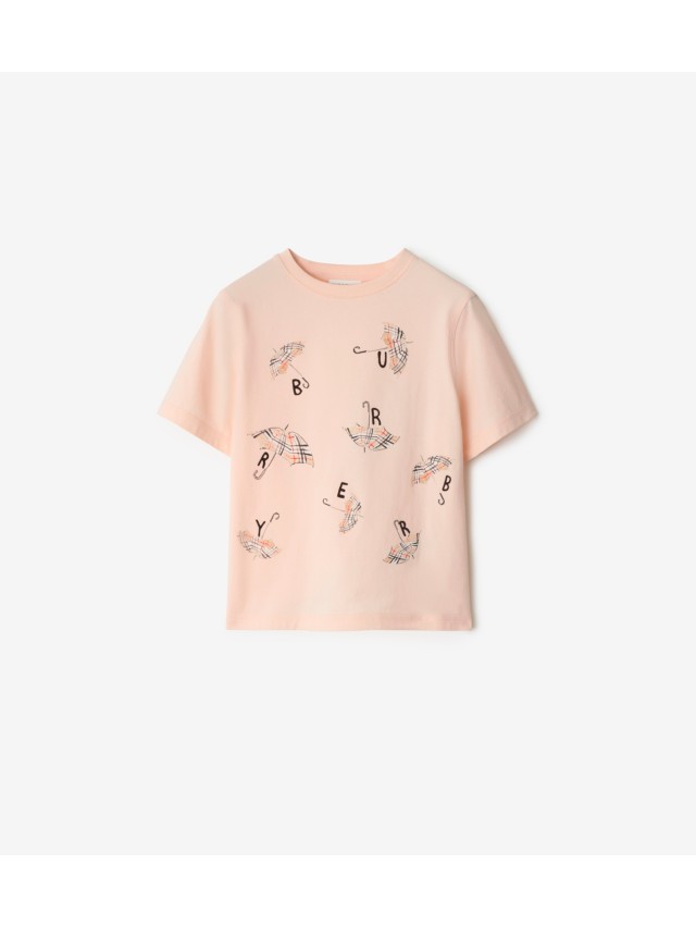 BURBERRY ピンクベージュ Tシャツ 14Y BURBERRY ピンクベージュ Tシャツ 14Y BURBERRY ピンクベージュ T