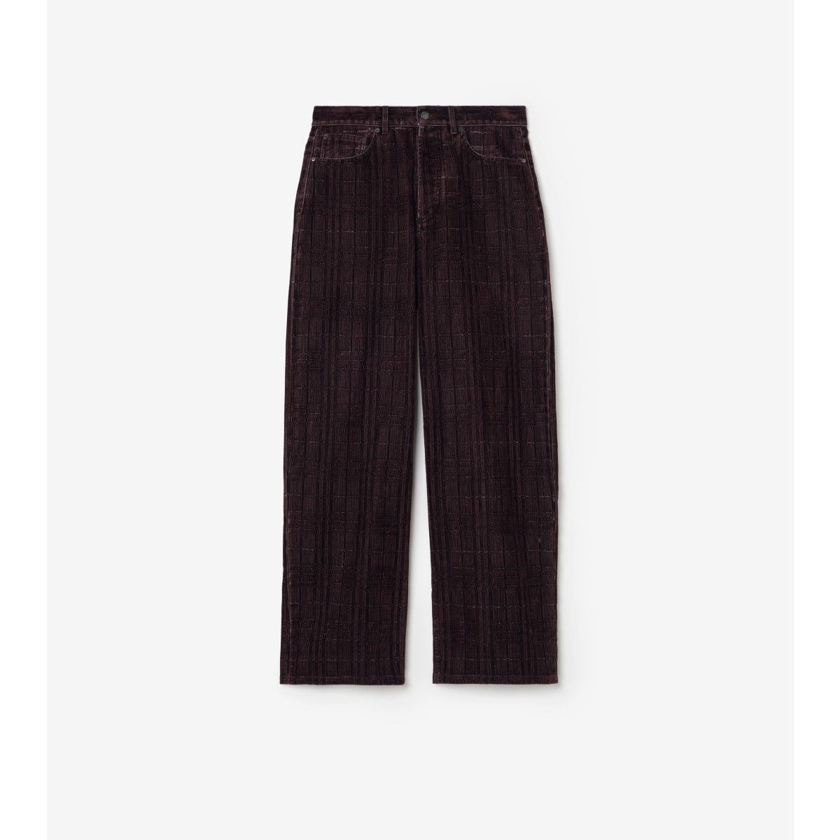  Check Relaxed Jeans