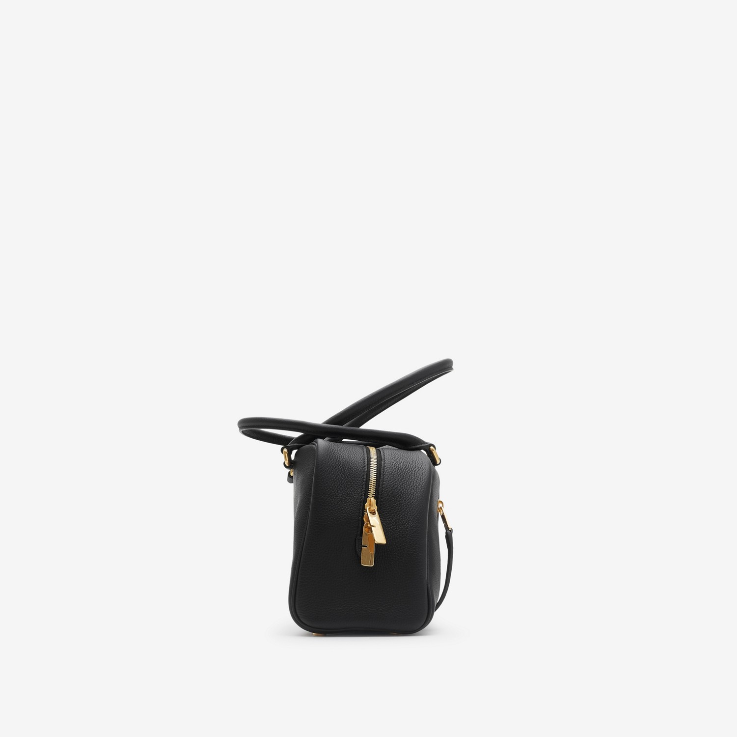 Small Shield Twin Bowling Bag in Black - Women | Burberry Small Shield Twin Bowling Bag in Black - Women | Burberry