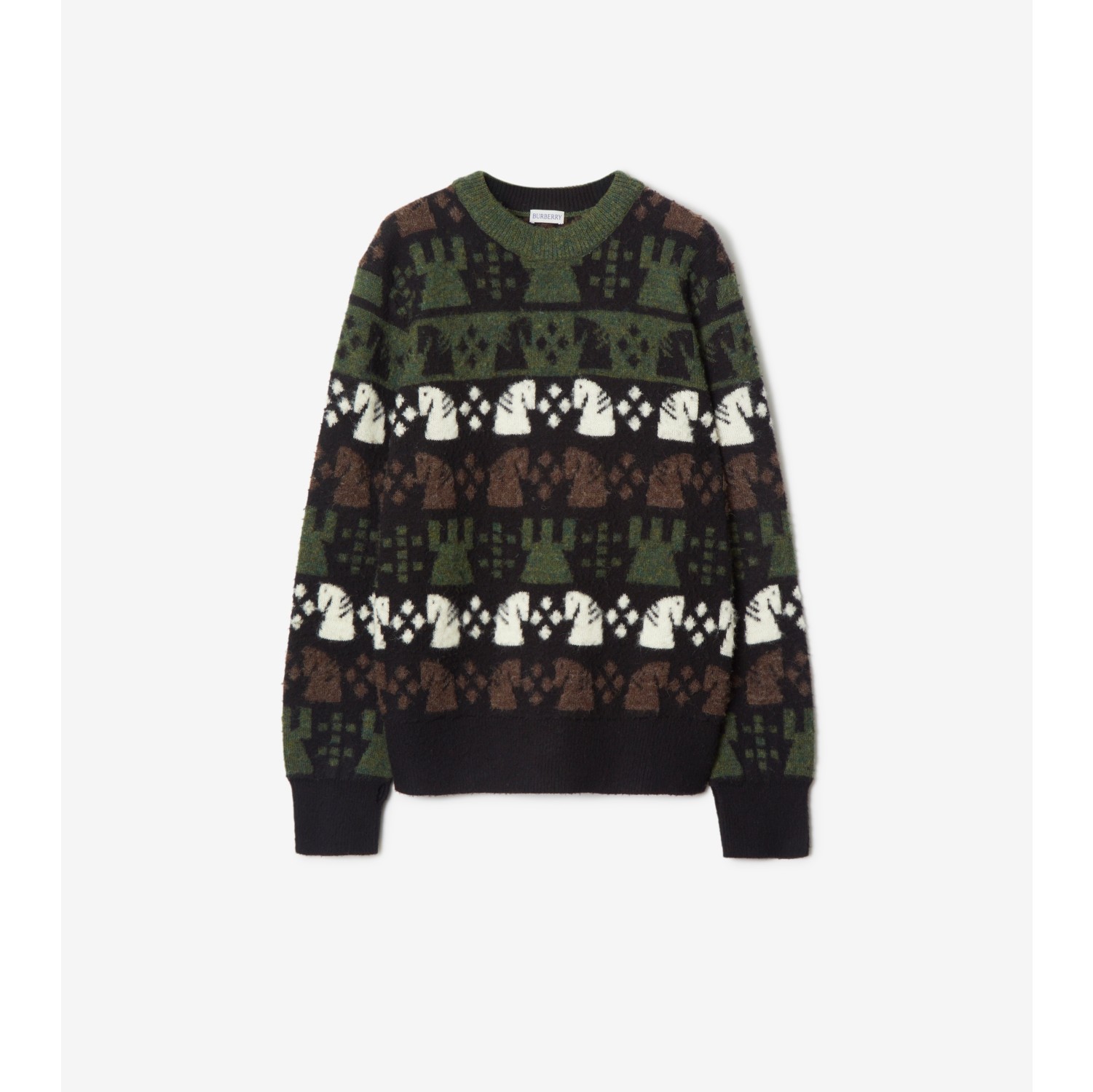 Black burberry hot sale sweater