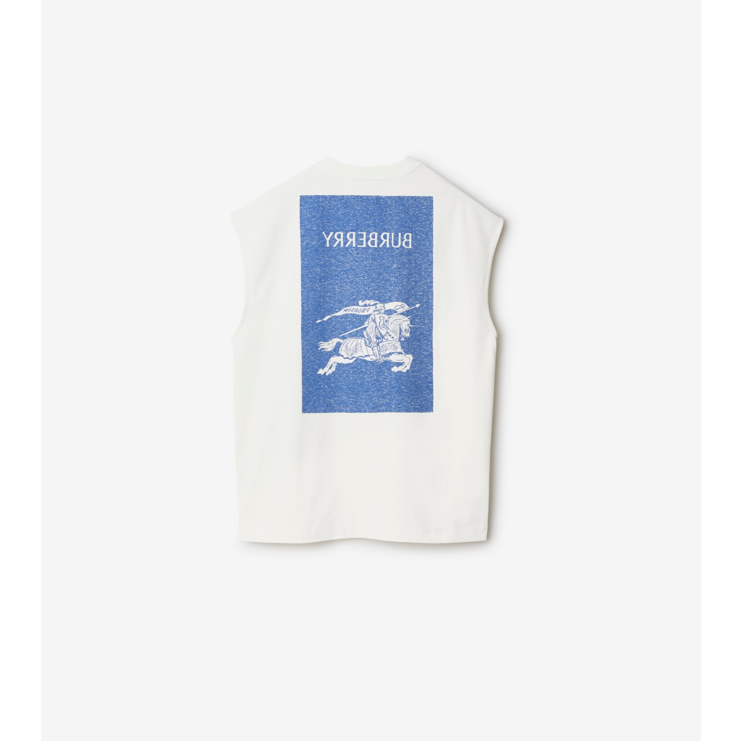 Burberry vest mens white on sale