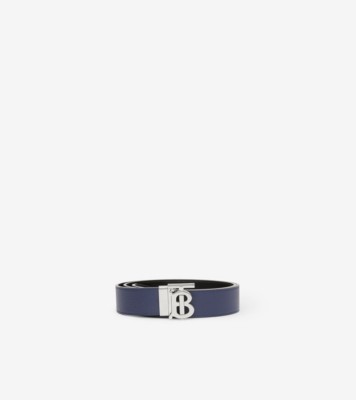 BURBERRY TB LEATHER BELT – Baltini