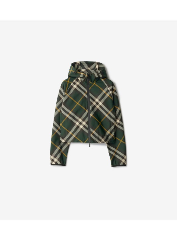 ふるさと納税 BURBERRY レディース 合皮ジャケット 38 美品♫ 秋 