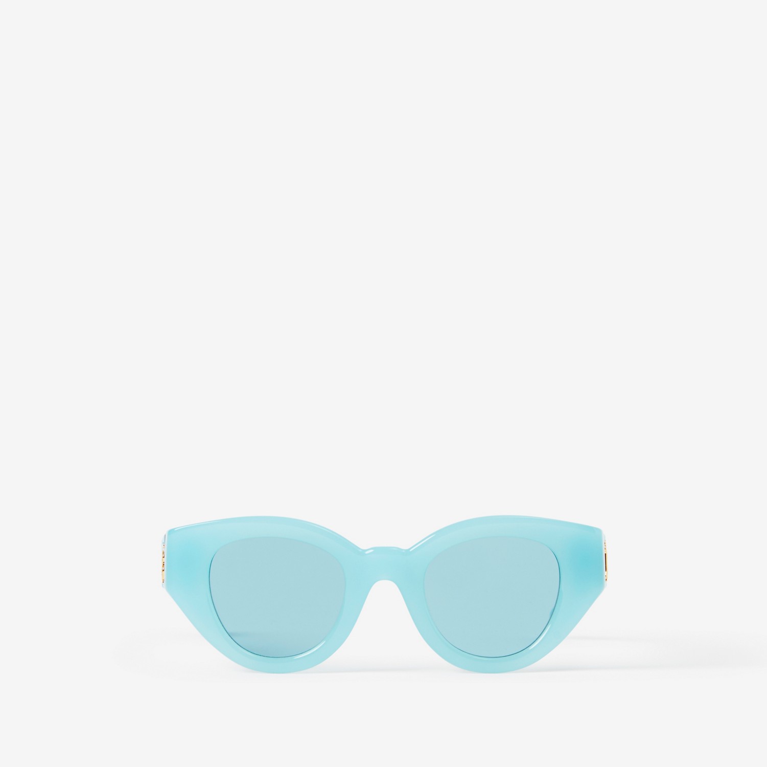 Óculos de sol Lola com armação gatinho (Azul Topásio) - Mulheres | Burberry® oficial