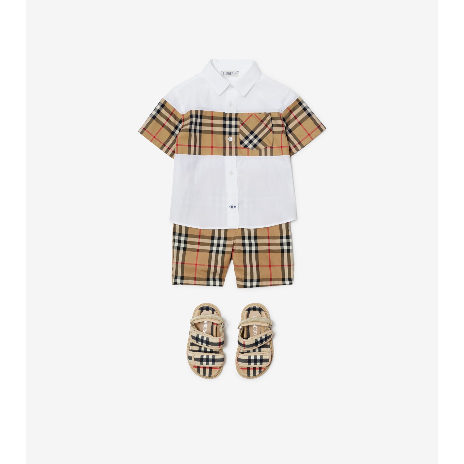 Burberry cheap baby shorts