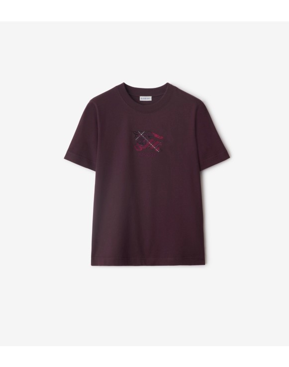 EKD Check Cotton T-shirt