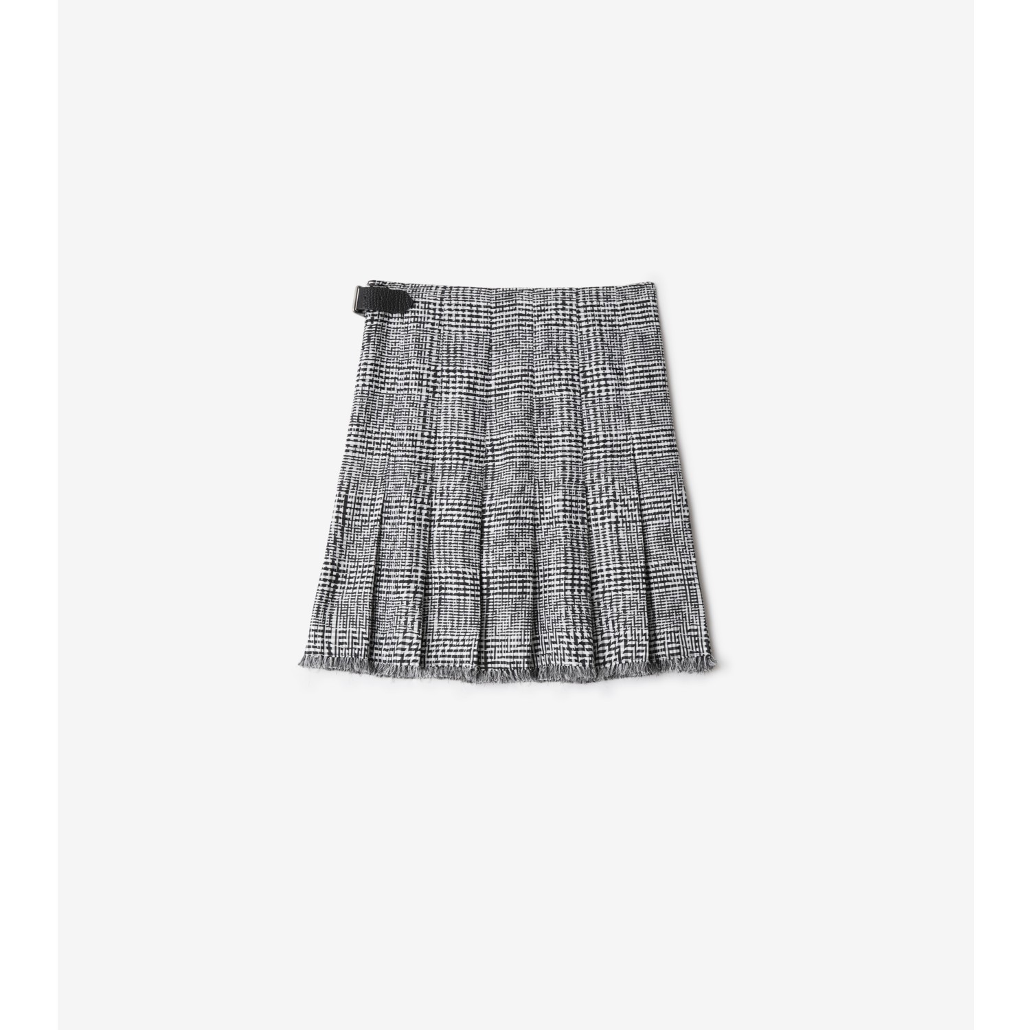 Warped Houndstooth Nylon Kilt