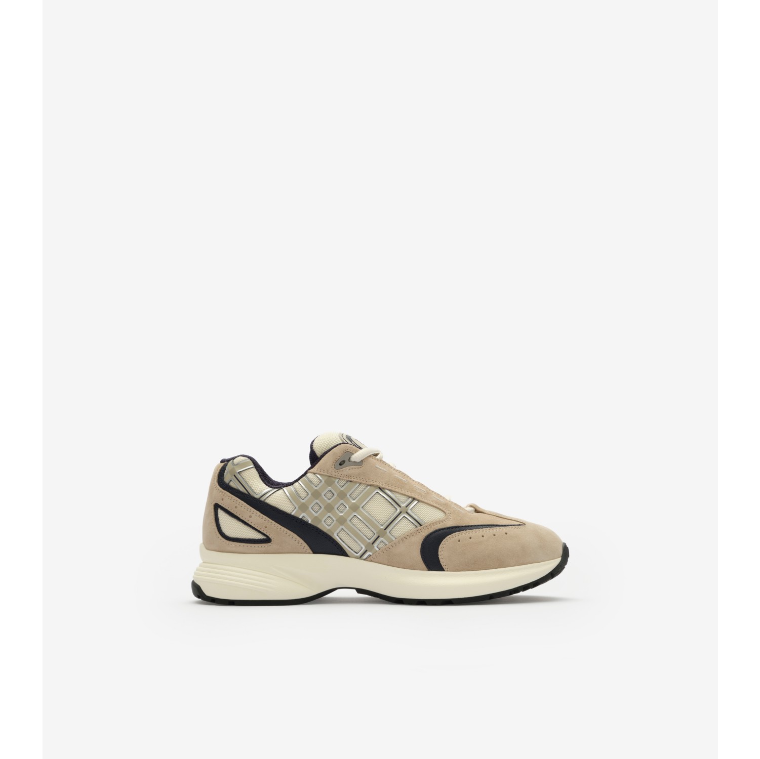 Nylon, Suede and Leather Eclipse Sneakers