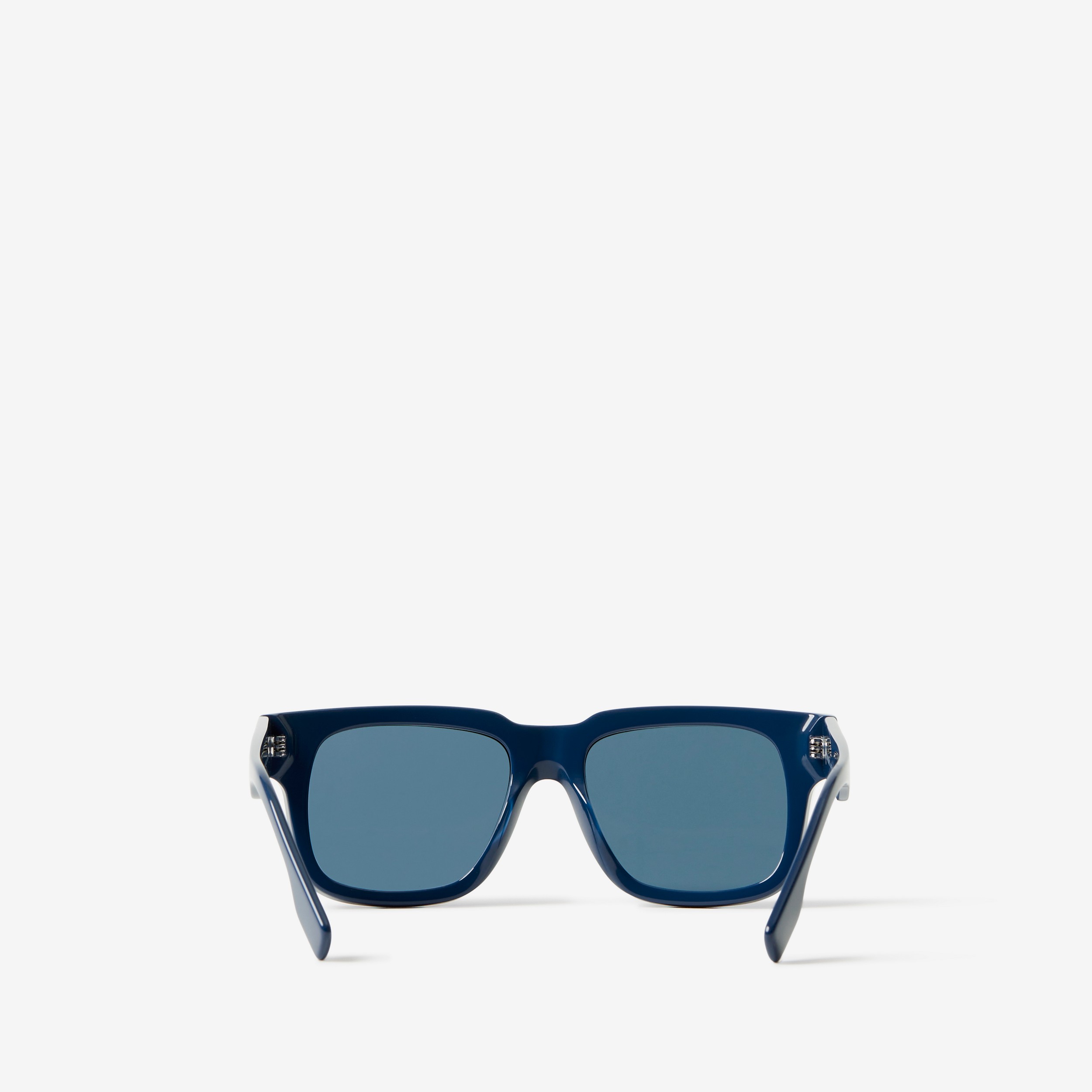 Square Frame Sunglasses in Deep Navy | Burberry® Official - 3