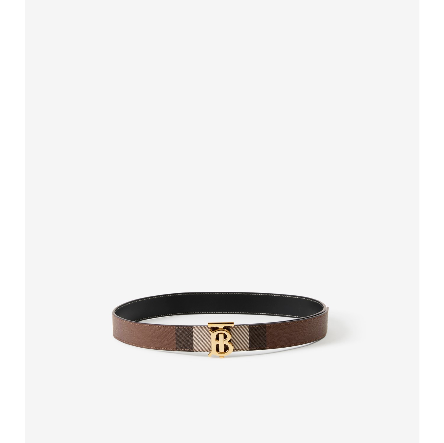 Burberry TB Logo Leather Belt