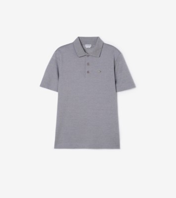 Metal Knight Cotton Polo Shirt Earl melange ®