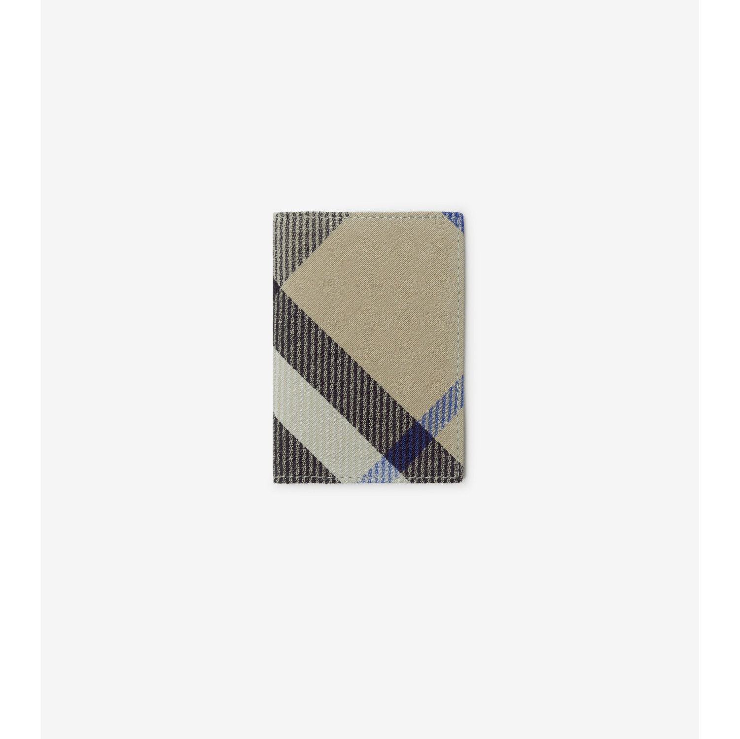 Check Folding Card Case in Lichen - Men | Burberry® Official