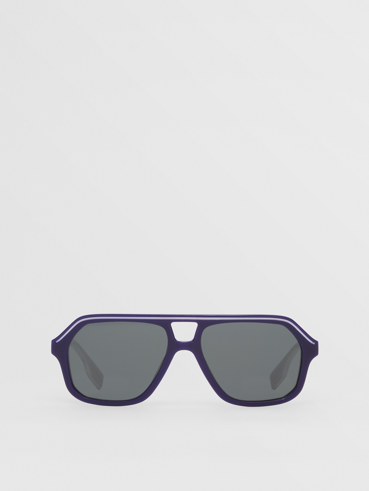 Óculos de sol estilo navegador in Azul Escuro
