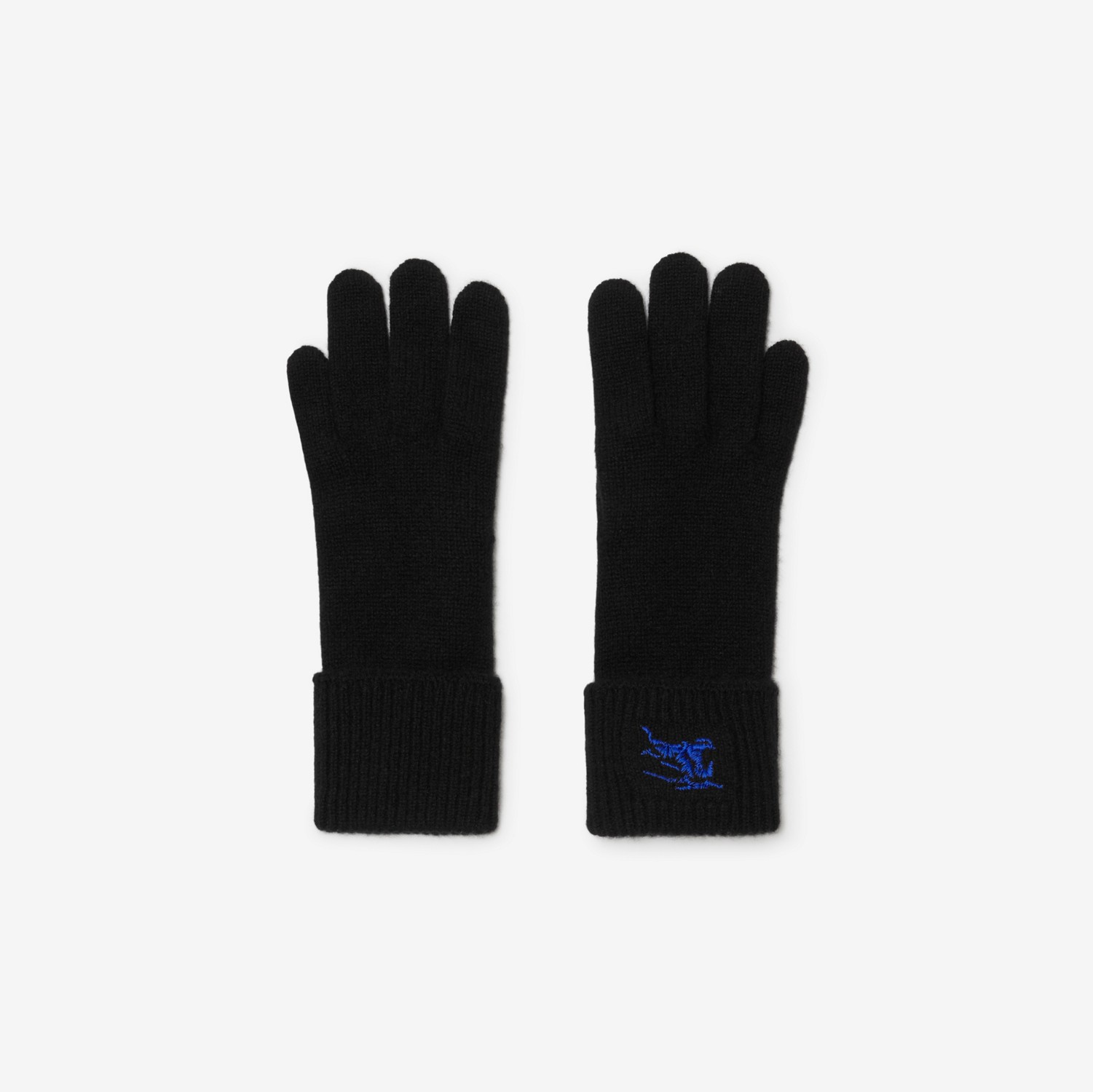 Cashmere Blend Gloves in Black - Men | Burberry® Official