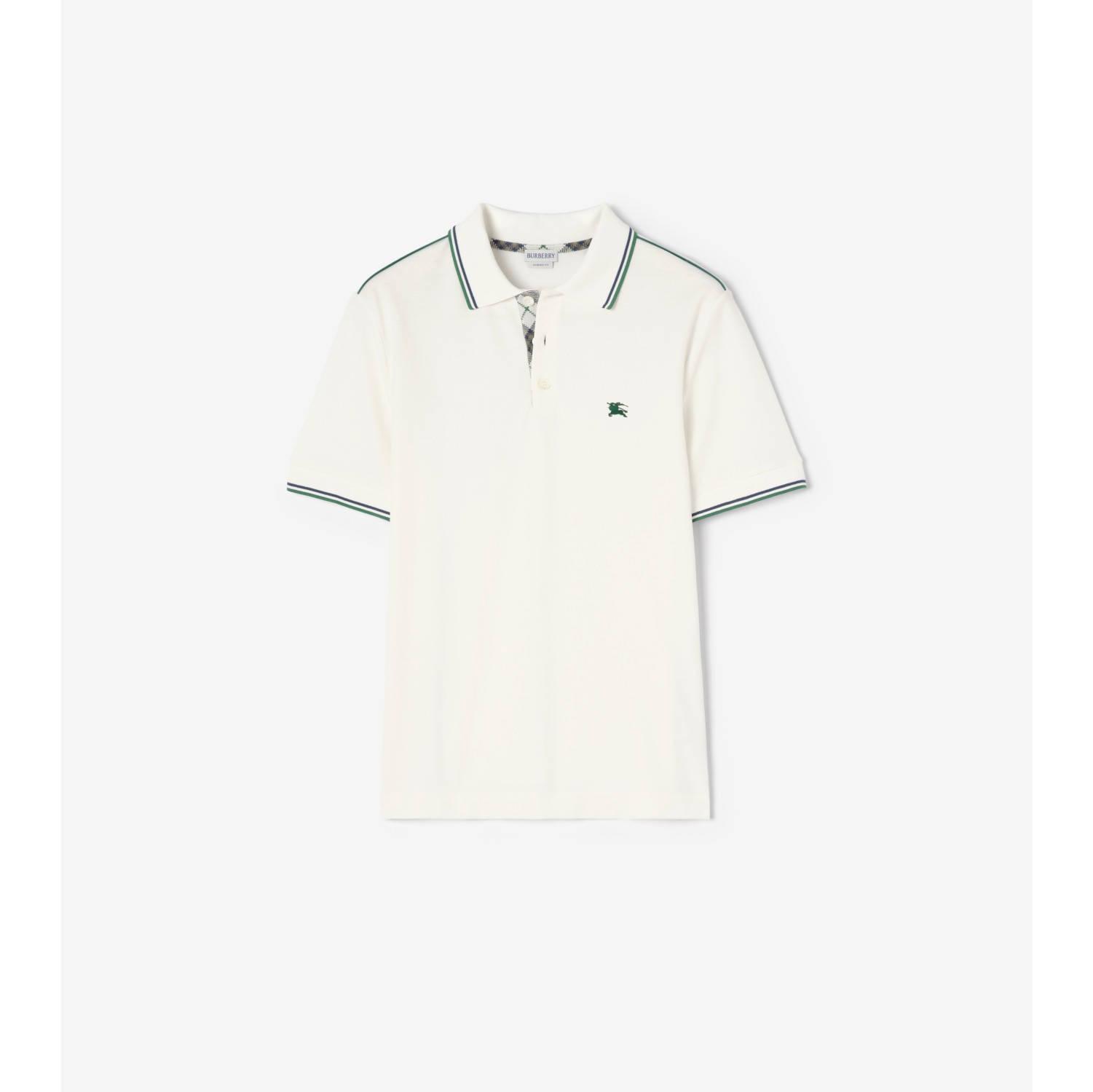 Cotton Blend Tennis Polo Shirt