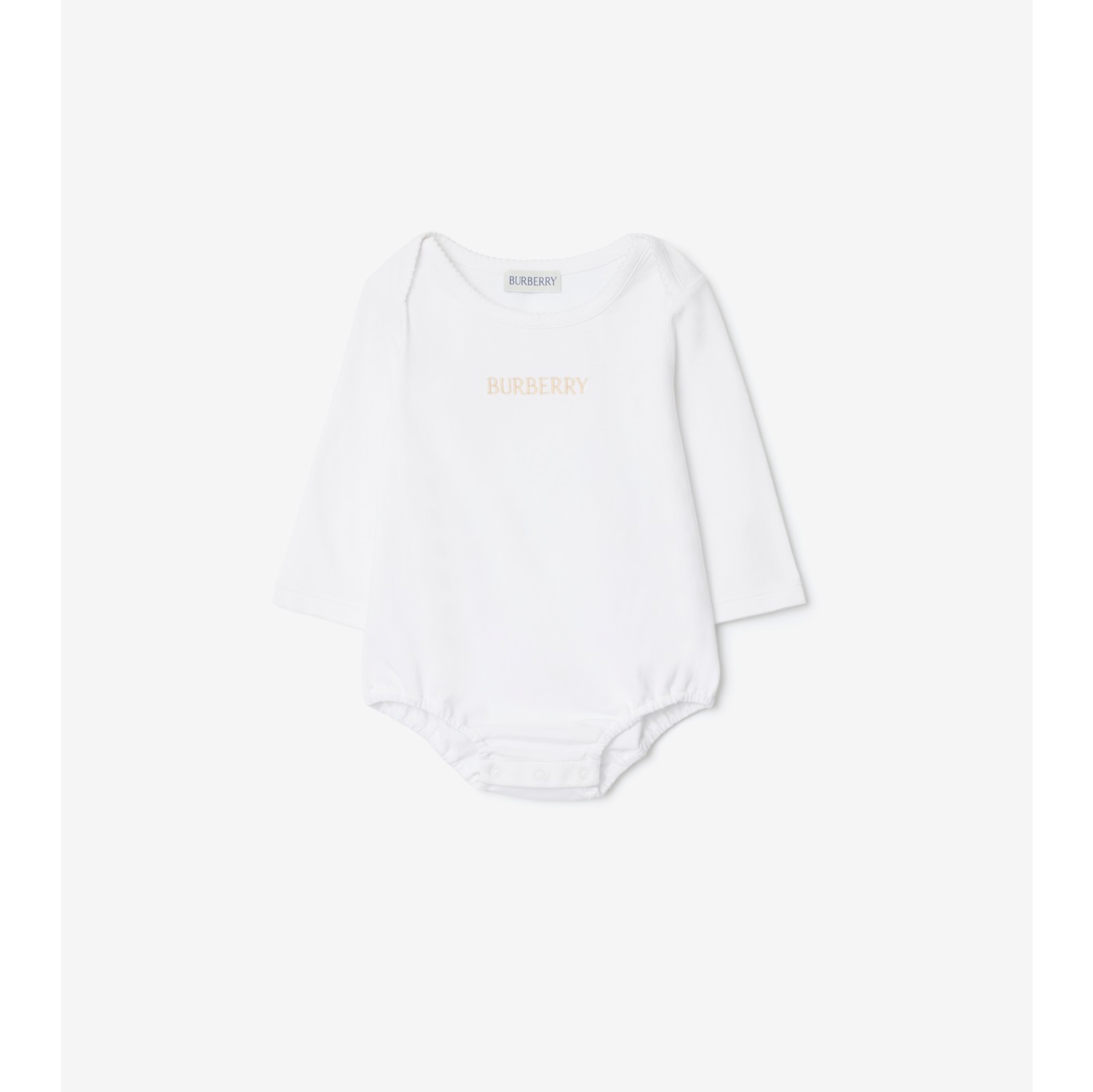 格纹棉质三件套婴儿礼品套装