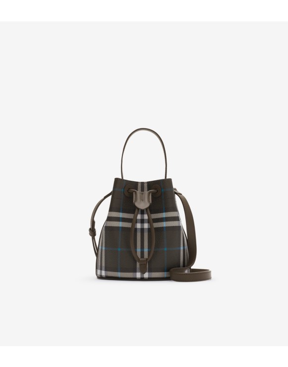 Borsa a secchiello Check mini