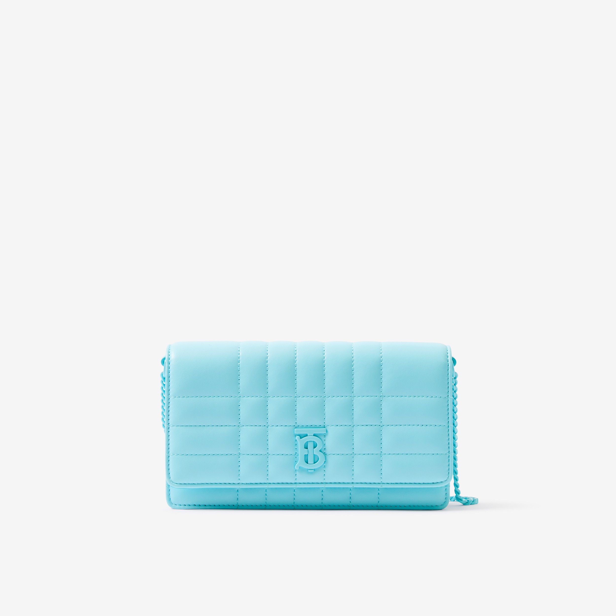 Lola Clutch in Cool Sky Blue - Women | Burberry® Official - 1