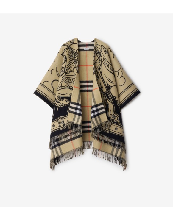 Stormy Knight Wool Cape