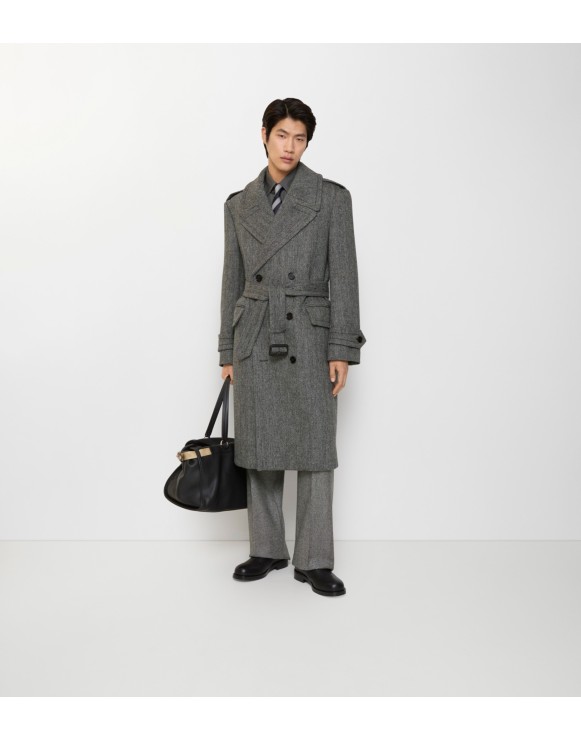 Heritage Trench Burberry Trenchcoat Grau Burberry Chelsea Heritage