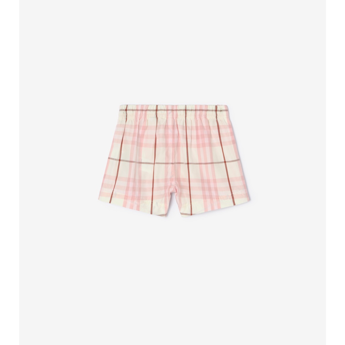  Check Cotton Shorts