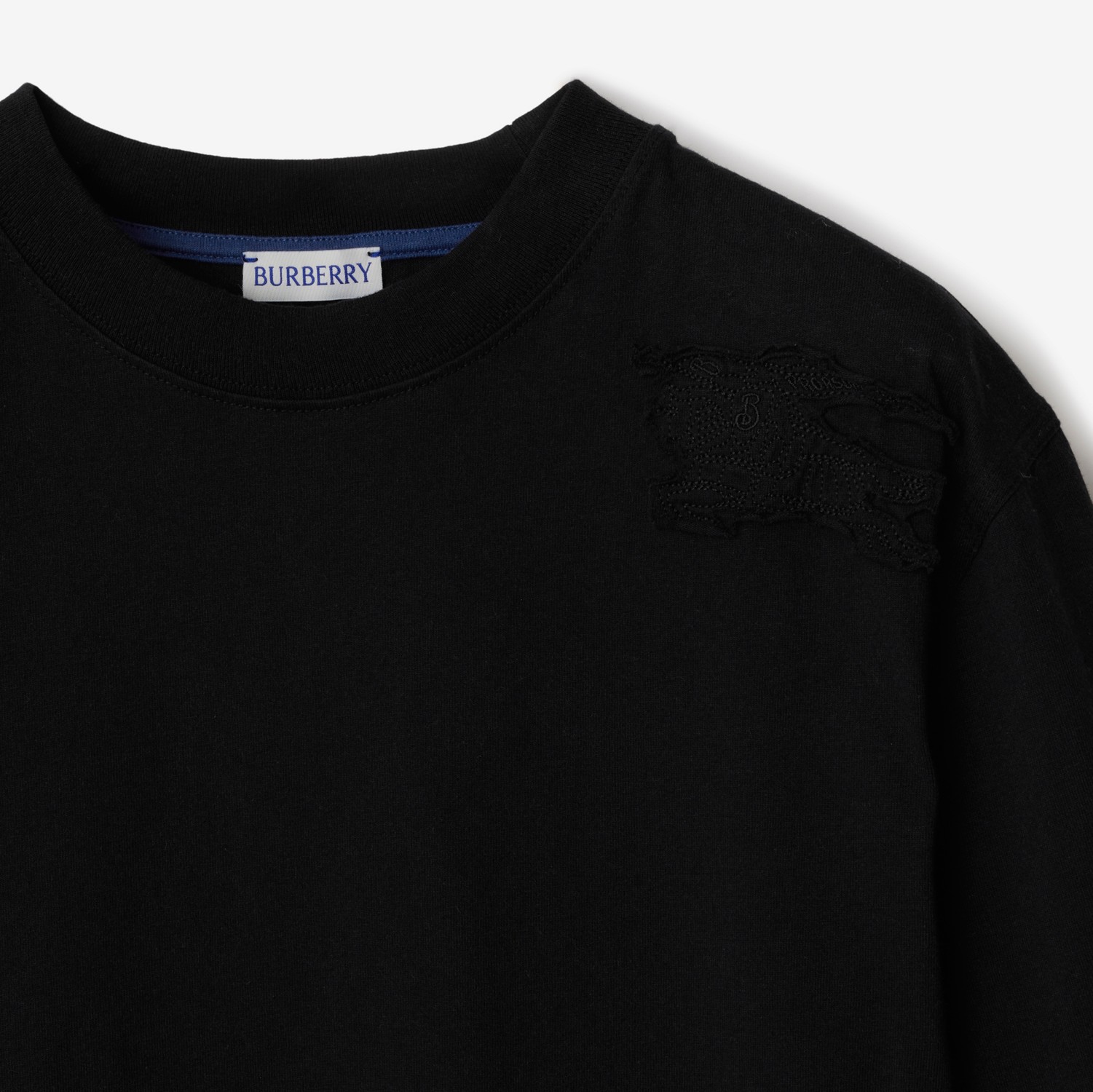 コットンTシャツ (ブラック) - ウィメンズ, コットン | Burberry コットンTシャツ (ブラック) - ウィメンズ, コットン | Burberry