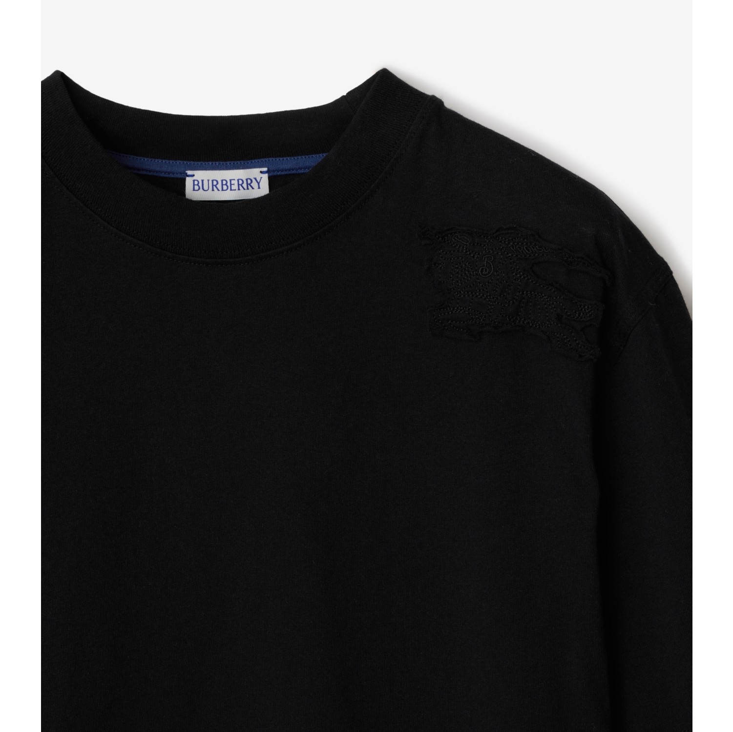 Cotton T-shirt in Black - Women | Burberry® Official