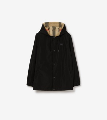 リバーシブル チェック ジャケット (ブラック) - メンズ | Burberry®公式サイト