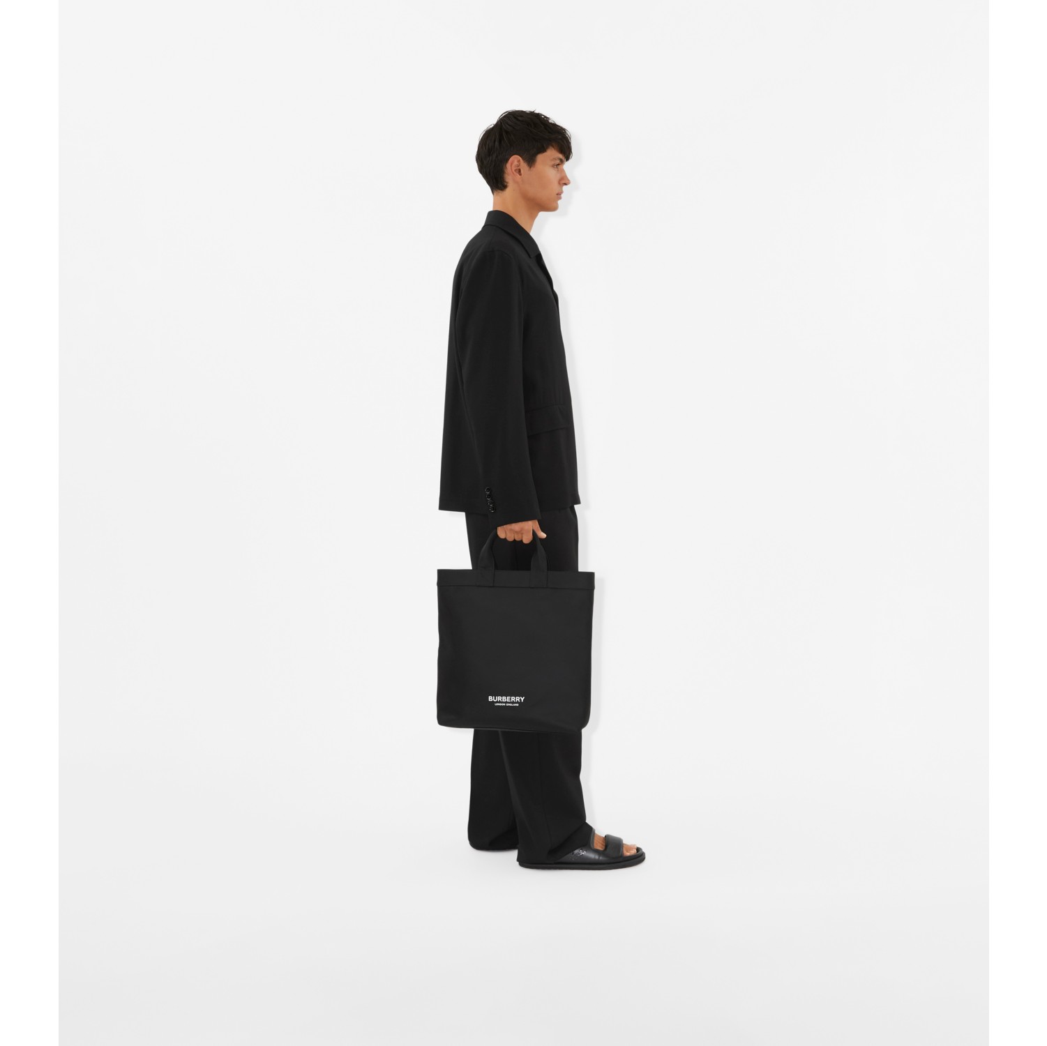 Bolso tote Artie (Negro) - Hombre | Burberry® oficial