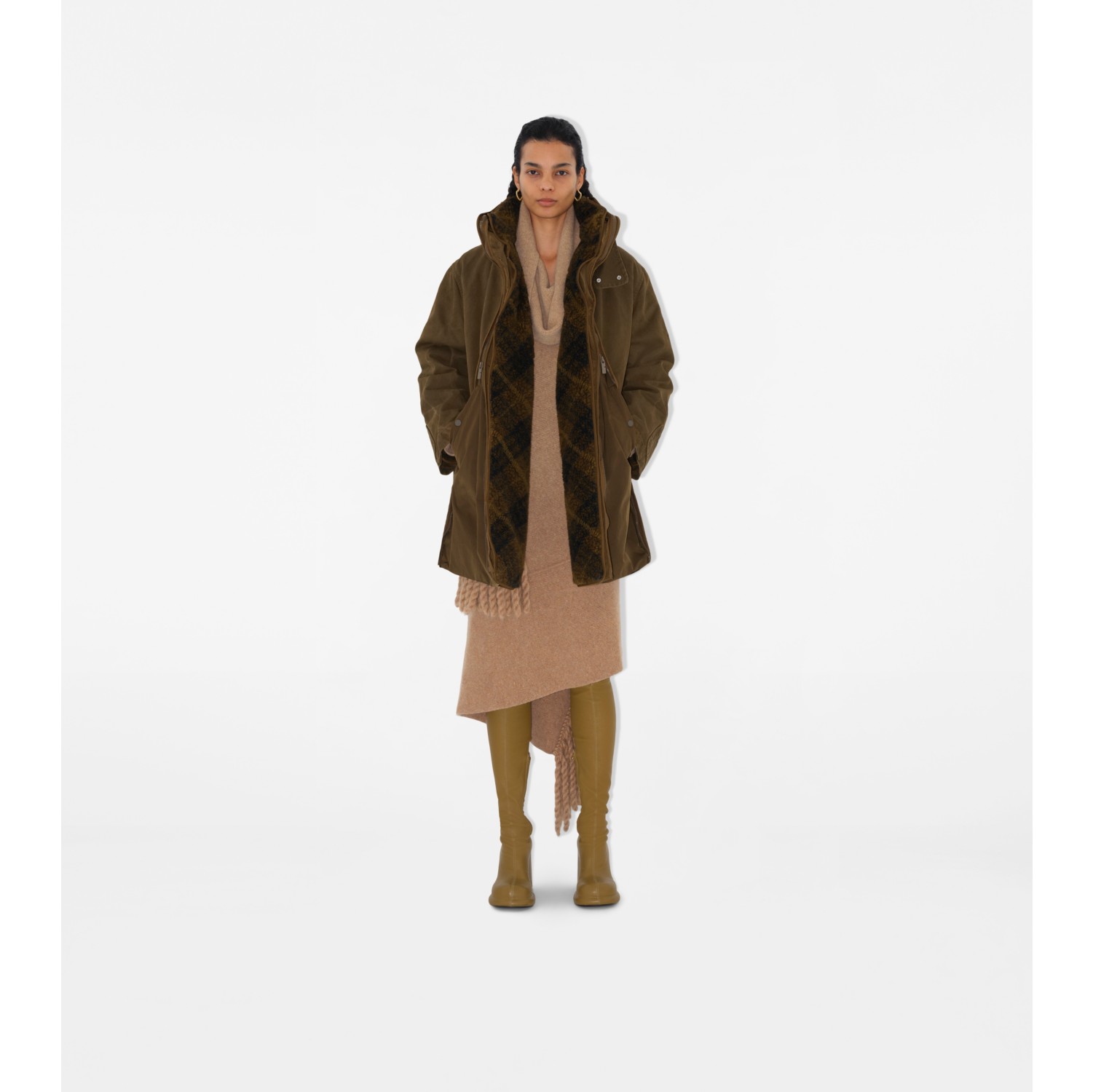 Detachable Warmer Cotton Parka