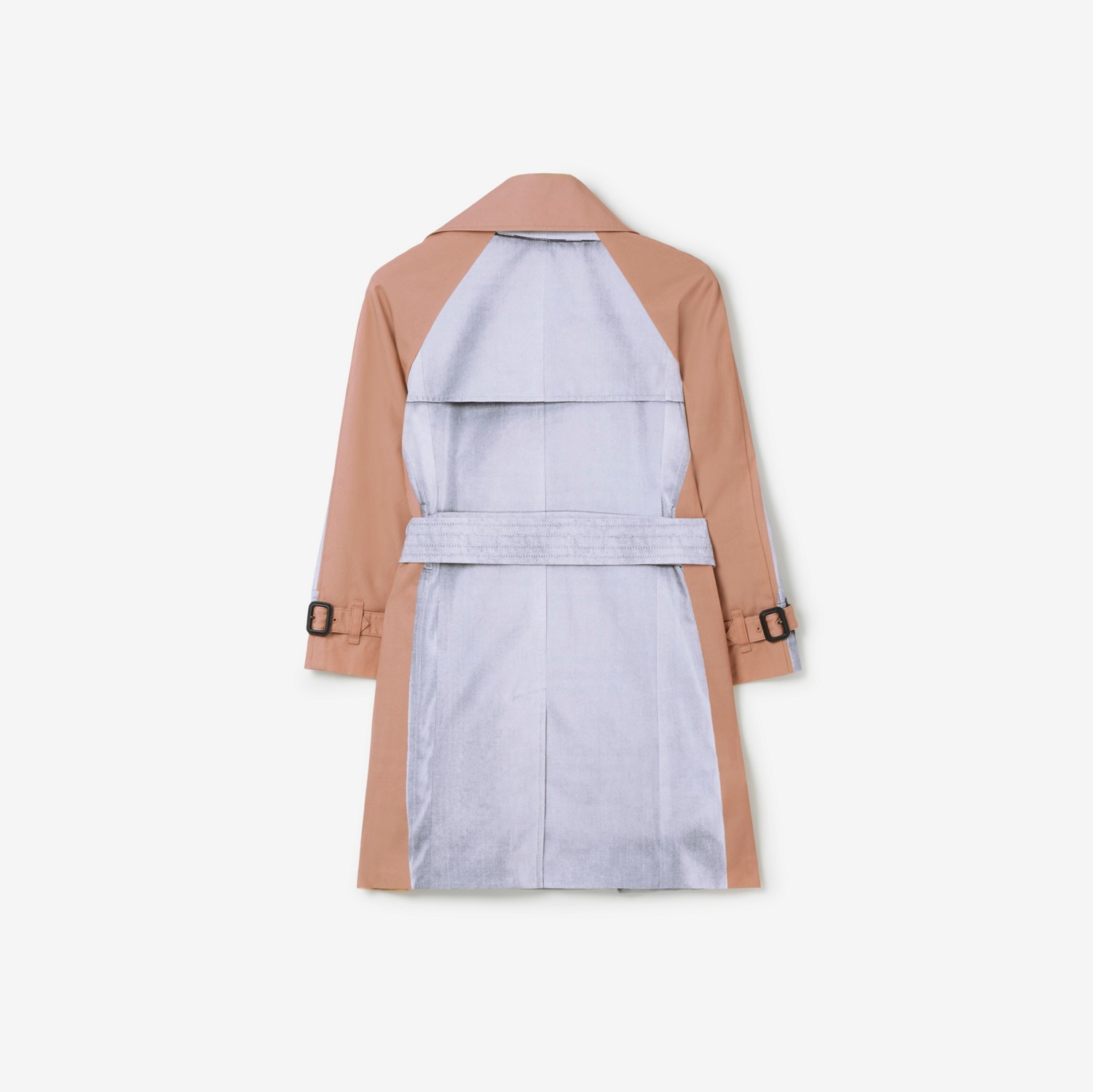 Trench coat en algodón con estampado de trench coat (Beige Vintage) | Burberry® oficial