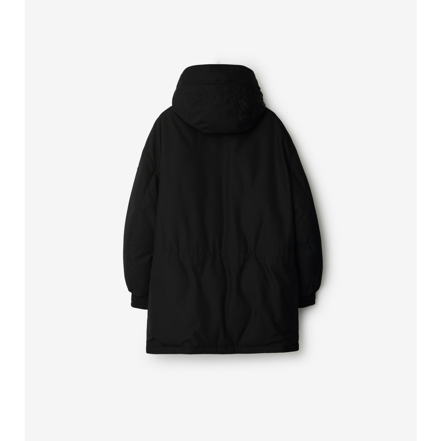 Faux Fur Trim Nylon Parka