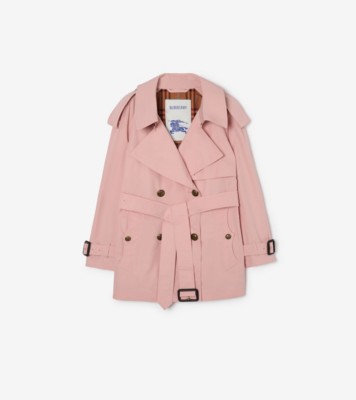 ショート ライトウェイトコットン フィッツロヴィア トレンチコート