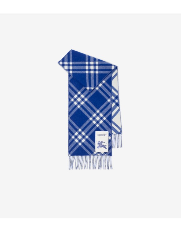 Burberry scarf blue online