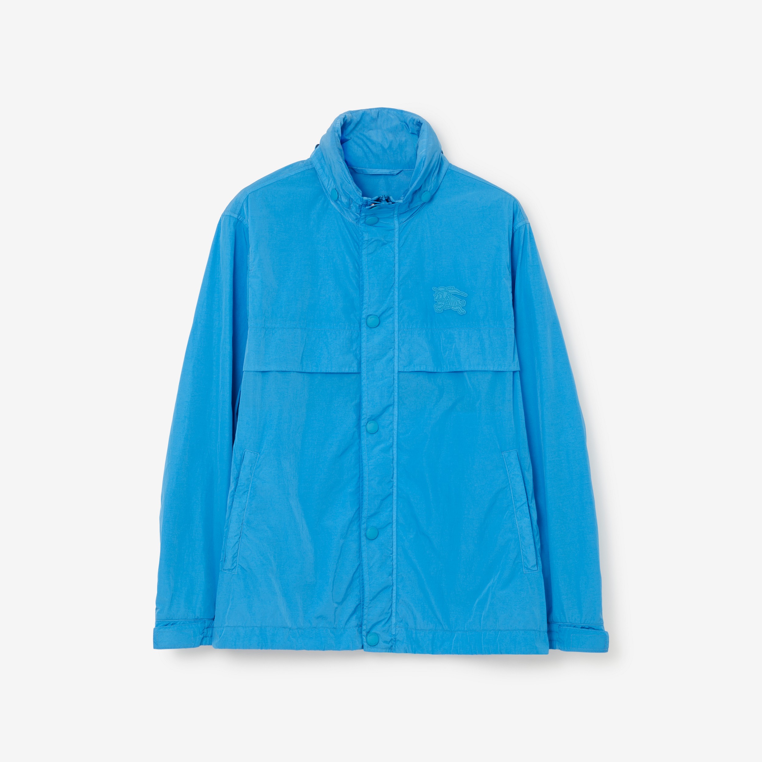 EKD Appliqué Nylon Jacket in Vivid Blue - Men | Burberry® Official - 1