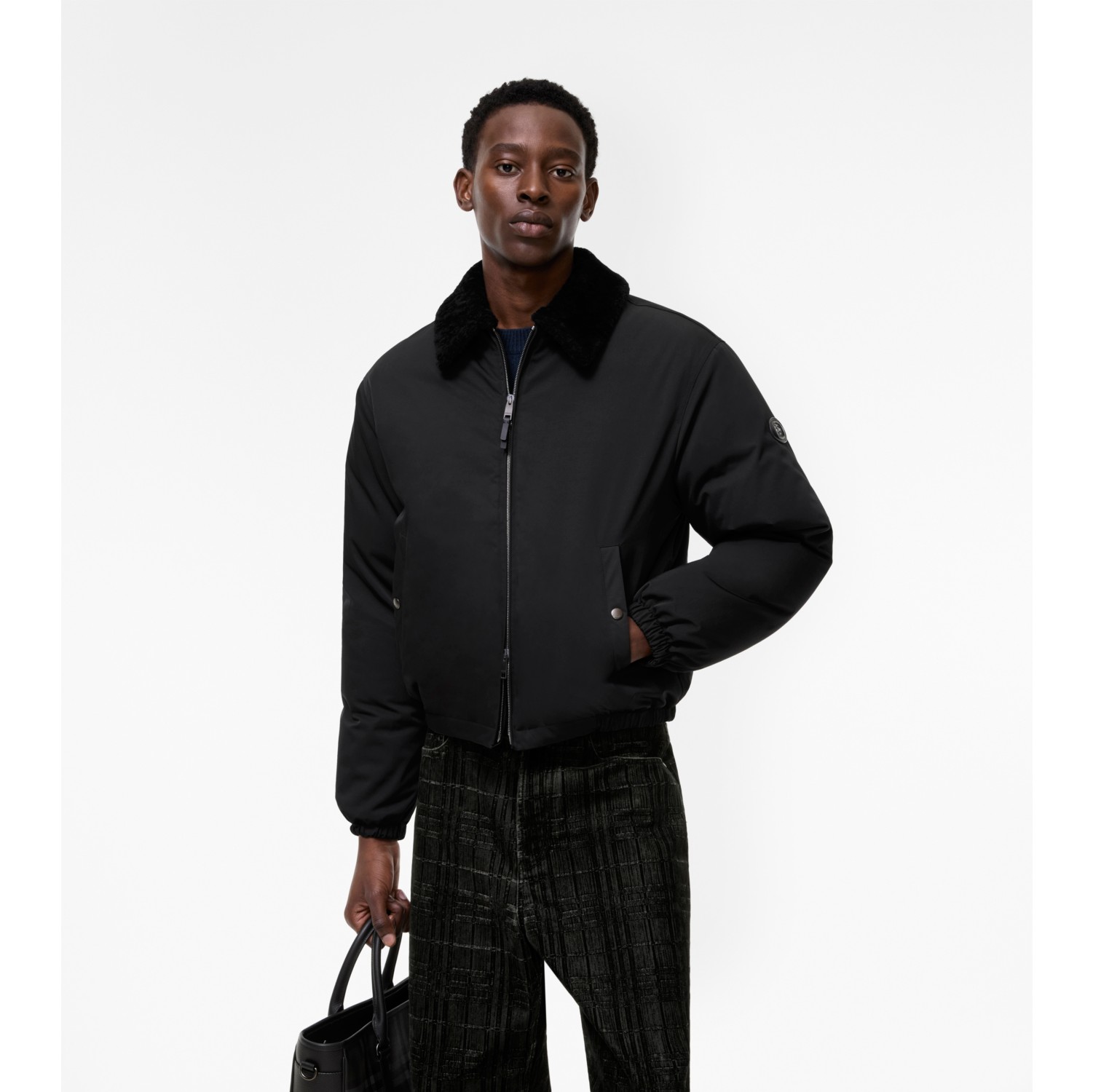 Nylon Cotton Farnborough Aviator Jacket