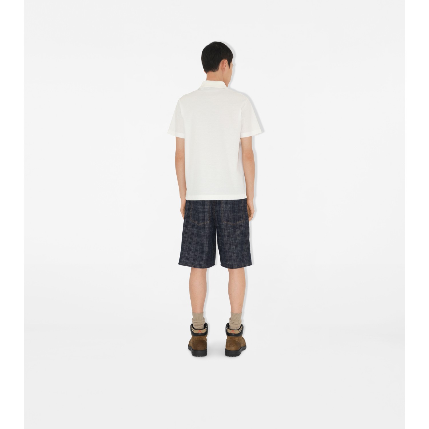 B Heart Cotton Polo Shirt