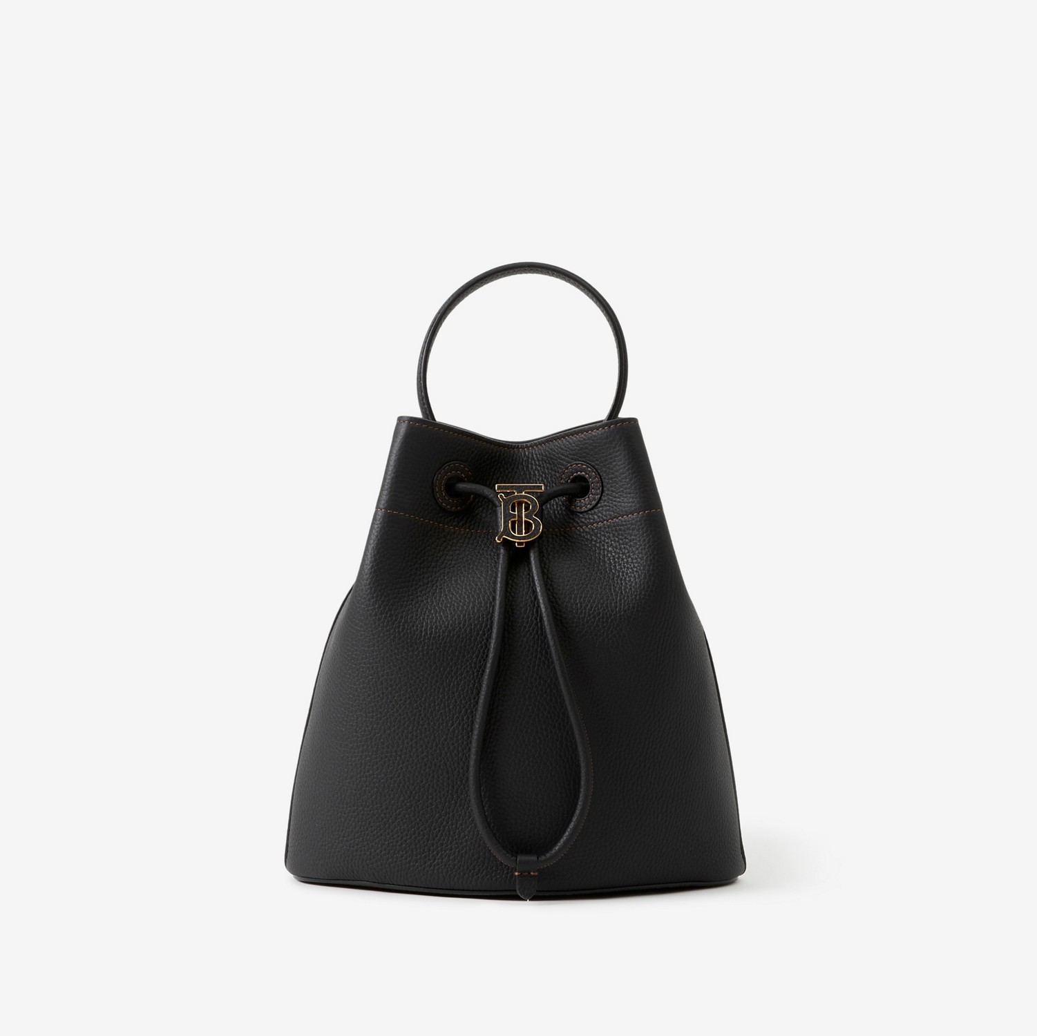 Small TB Bucket Bag in Black - Women