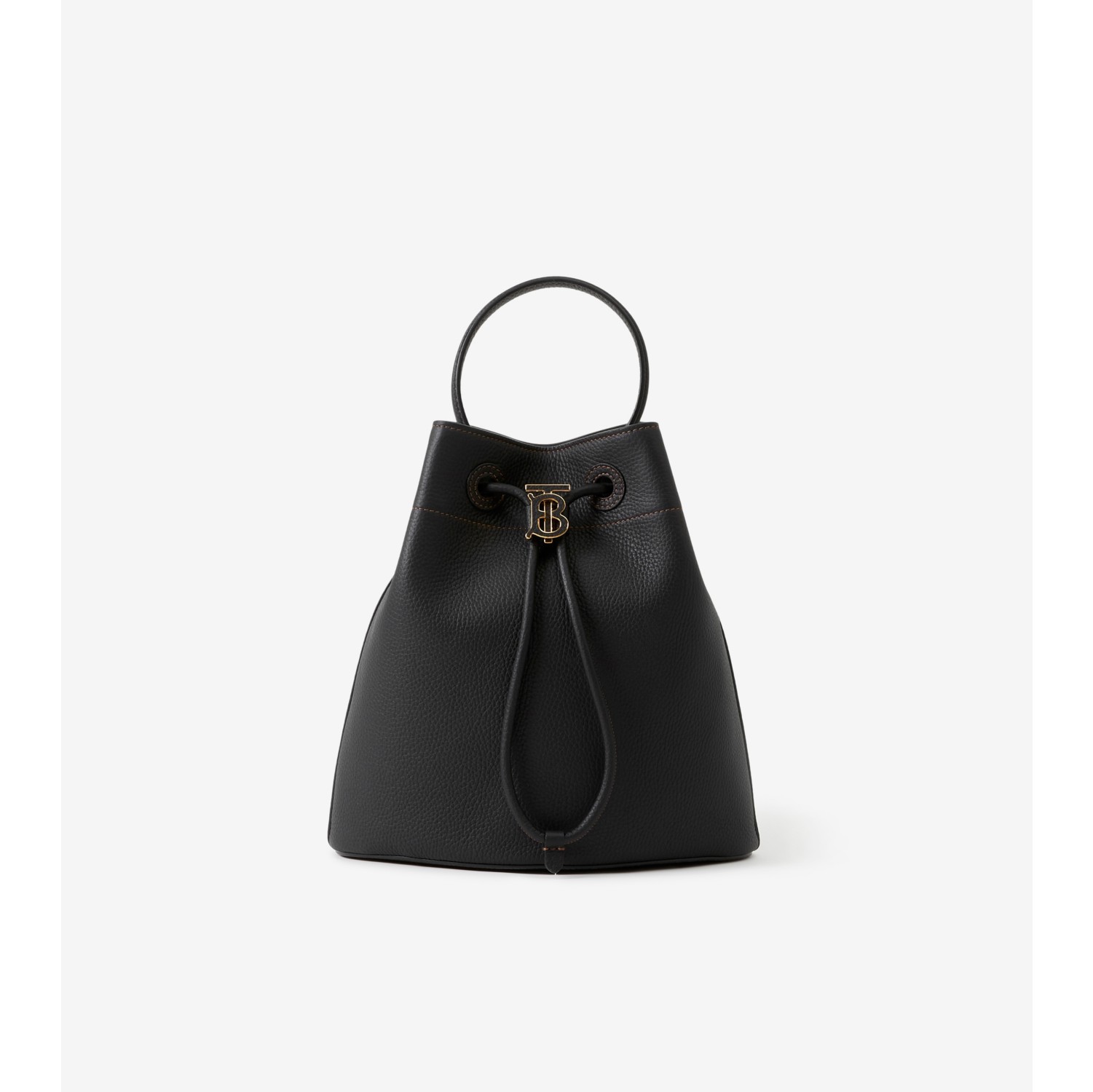 Bucket Backpack, Pebbled--black